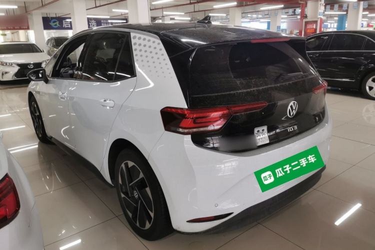 Used Volkswagen ID.3 2023 Upgraded Model Pure Intelligent Enjoyment Version Rear Left 45 Deg