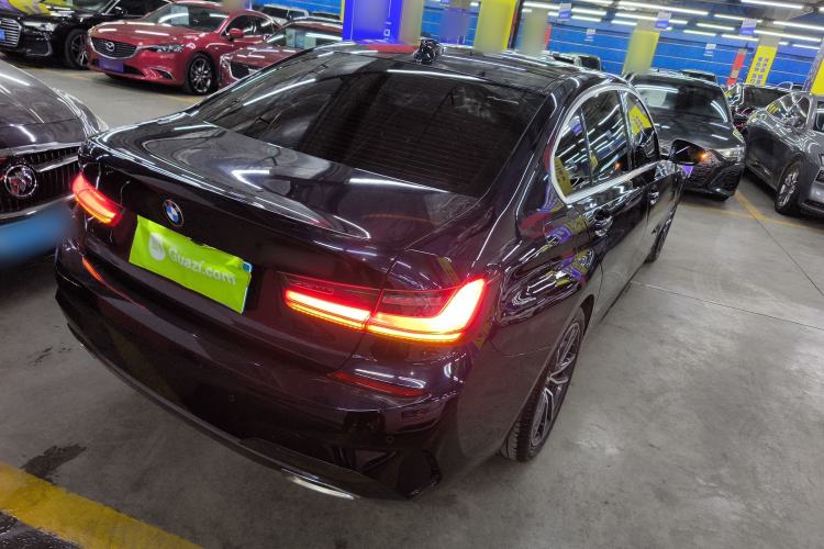 Used BMW 3 Series 2022 325Li M Sport Package Rear Right 45 Deg