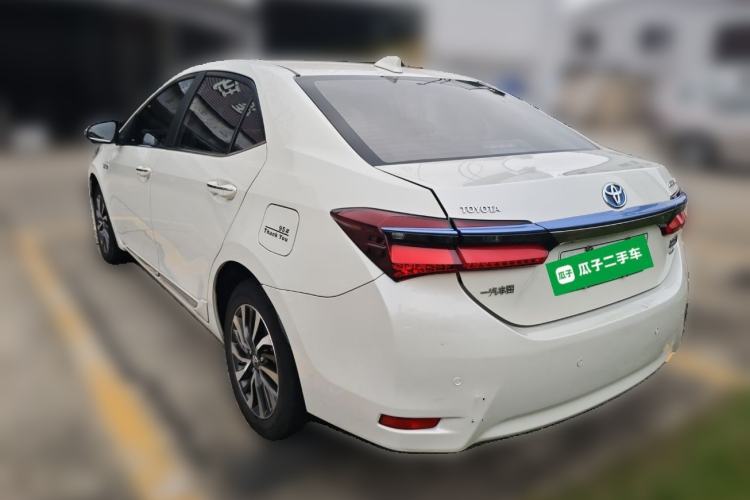 Used Toyota Corolla Hybrid E+ 2019 1.8L E-CVT Luxury Edition Rear Left 45 Deg