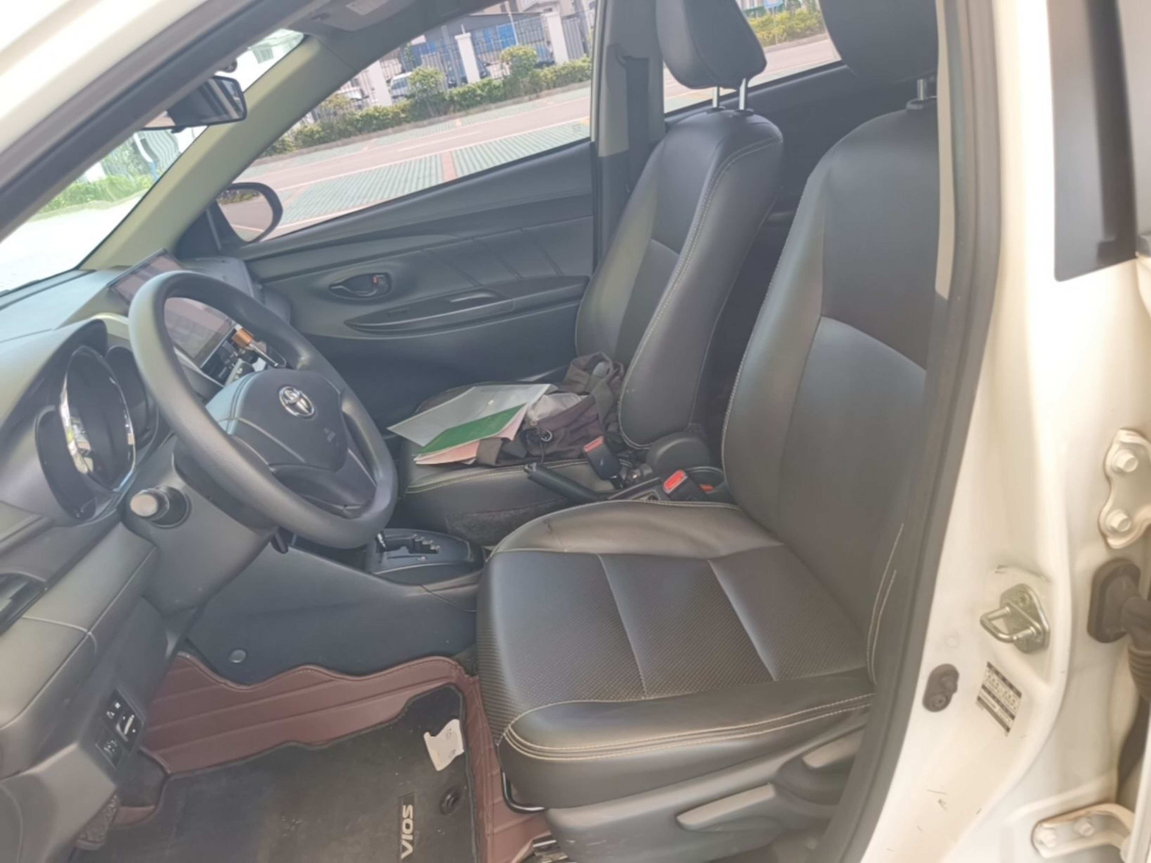 Avant de la voiture