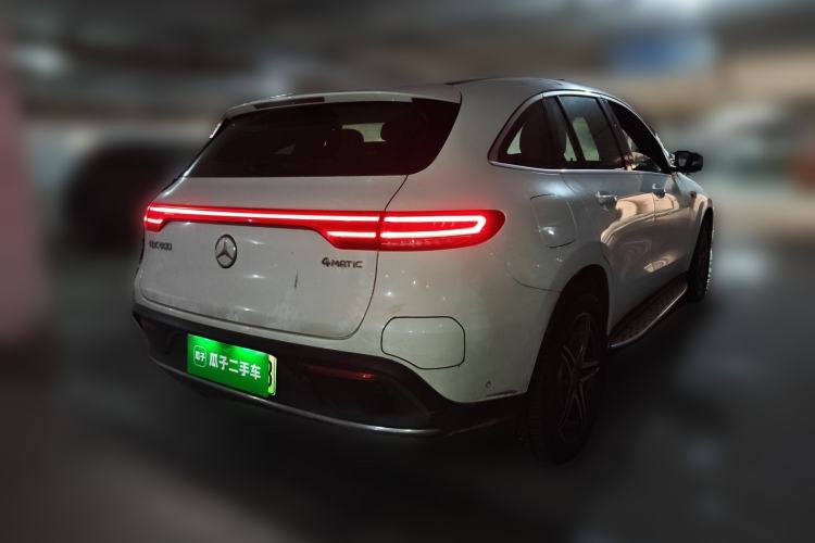 Used Mercedes-Benz EQC 2020 EQC 400 4MATIC Rear Right 45 Deg