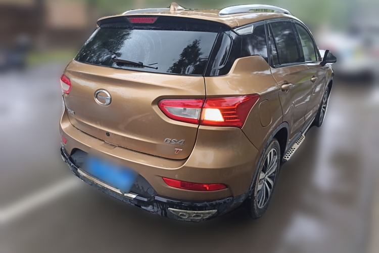 Used GAC Trumpchi GS4 2016 235T Manual Luxury Edition Rear Right 45 Deg
