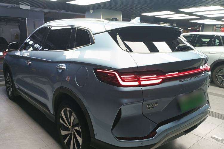 Used BYD Song PLUS New Energy 2023 Champion Edition DM-i 110KM Flagship PLUS Rear Left 45 Deg