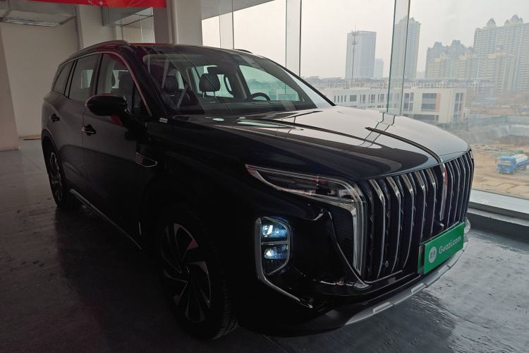 Used Hongqi HS7 PHEV 2024 2.0T PHEV Four-Wheel Drive Flagship Edition 7 Seats
