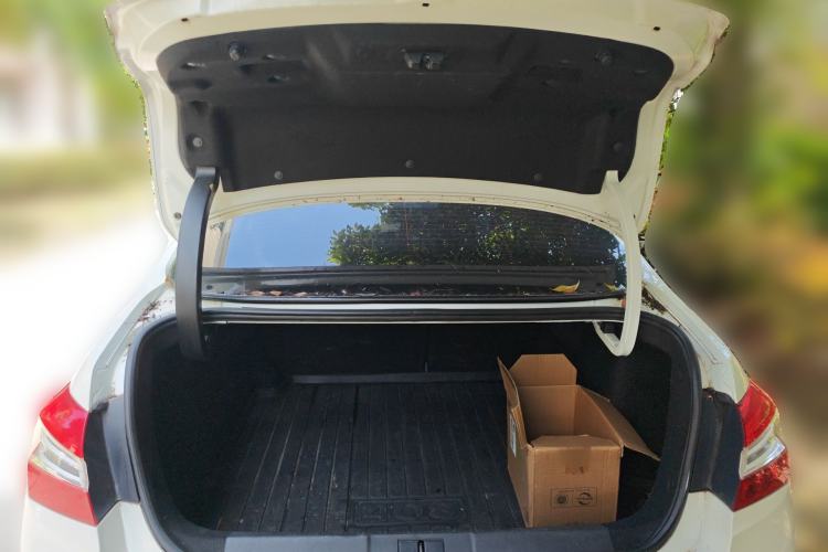 Used Peugeot 408 2014 1.6T Automatic Supreme Edition Trunk