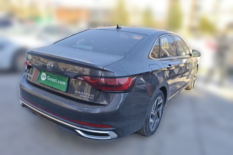 Used Volkswagen Sagitar 2023 300TSI DSG Excellence Edition Rear Right 45 Deg