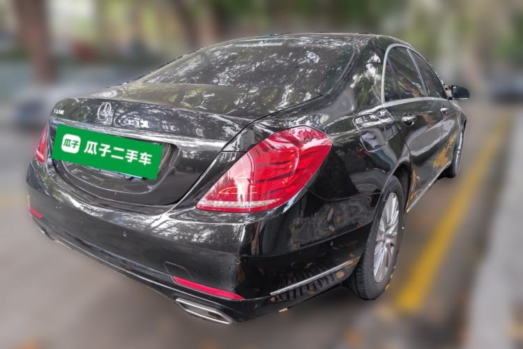 Used Mercedes-Benz S-Class 2014 S 320 L Luxury Model Rear Right 45 Deg