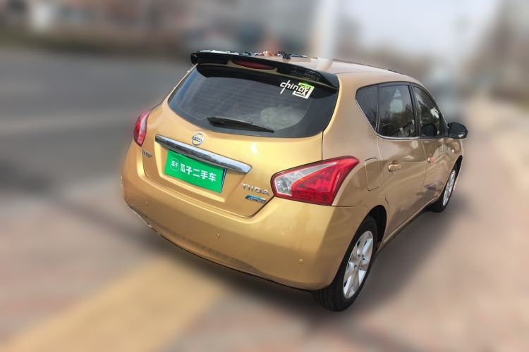 Used Nissan Tiida 2014 1.6L CVT Comfort Model Rear Right 45 Deg