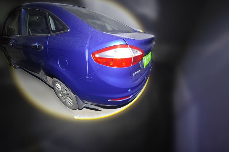 Used Ford Fiesta 2013 Sedan 1.5L Automatic Fashion Edition Rear Left 45 Deg