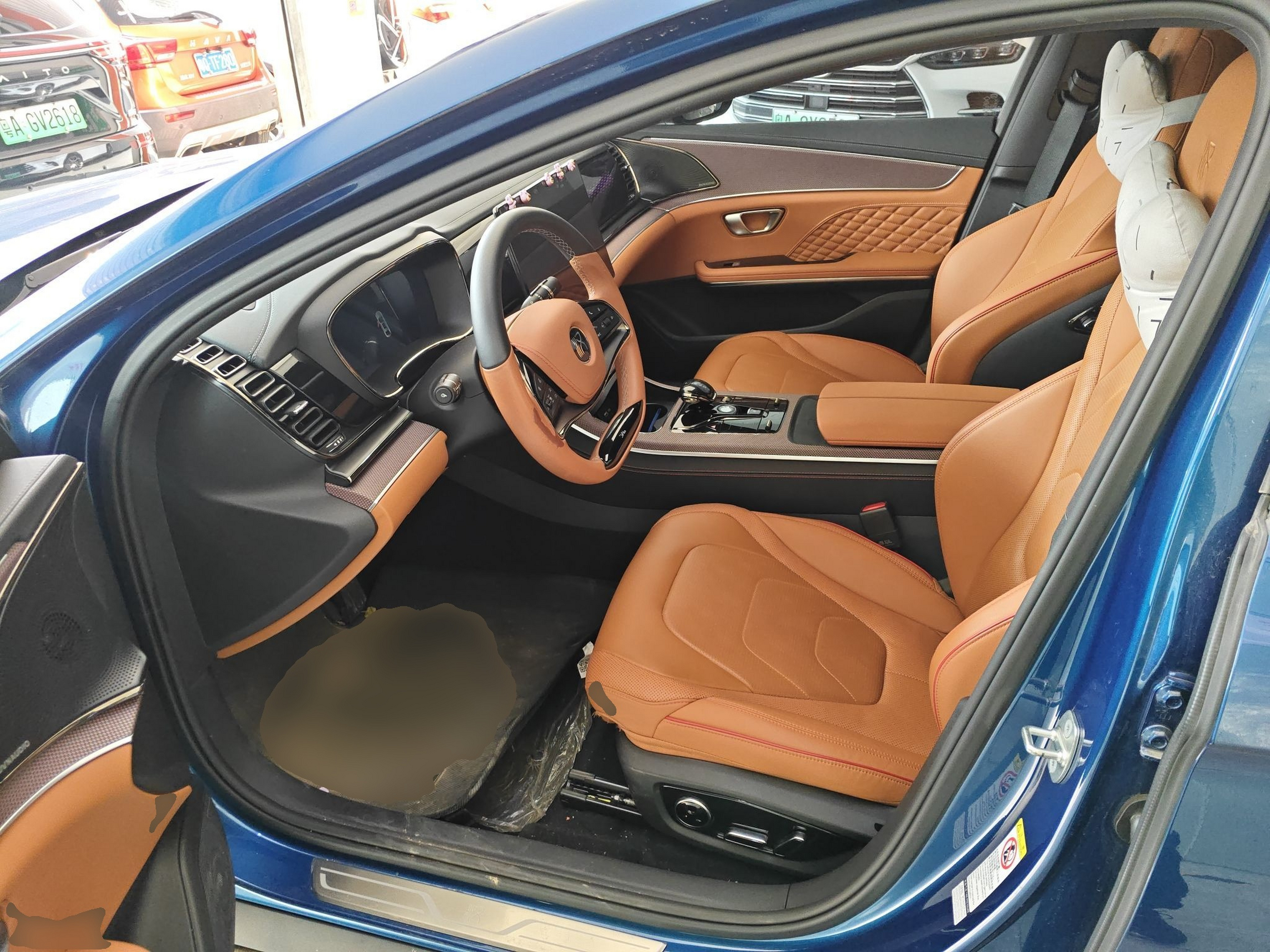 Avant de la voiture