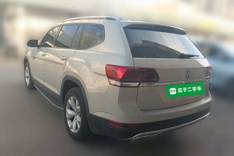 Used Volkswagen Teramont 2019 380TSI Four-Wheel Drive Comfort Edition China VI Standard Rear Left 45 Deg