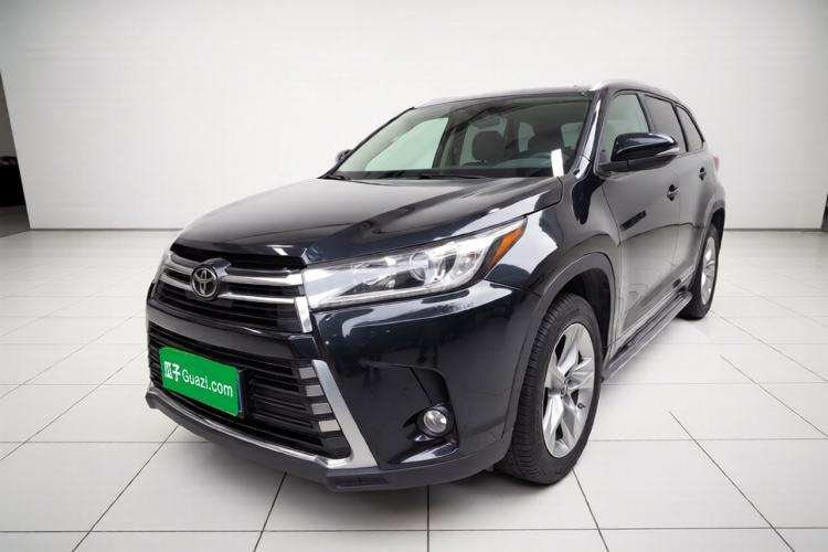 Used Toyota Highlander 2018 2.0T Four-Wheel Drive Prestige Version 7 Seats China V Emission Standard