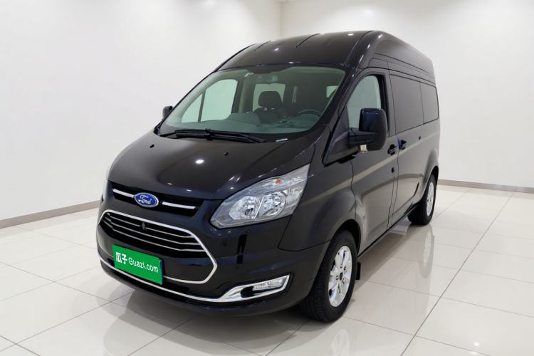 Used Ford Transit 2019 2.0T Gasoline Automatic Business & Travel Version Mid-Drive Mid-Roof 7 Seats China VI Standard