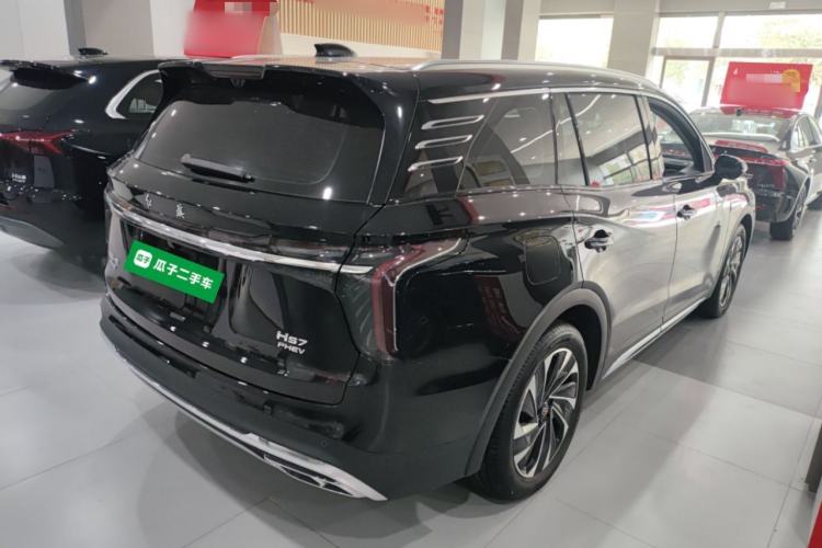 Used Hongqi HS7 PHEV 2024 2.0T PHEV Four-Wheel Drive Flagship Edition 6 Seats Rear Right 45 Deg