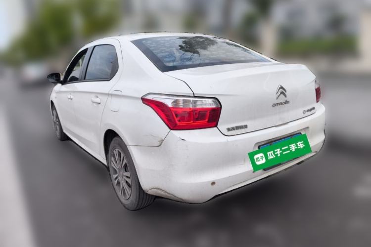 Used Citroen Elysee 2014 1.6L Manual Fashion Edition Rear Left 45 Deg