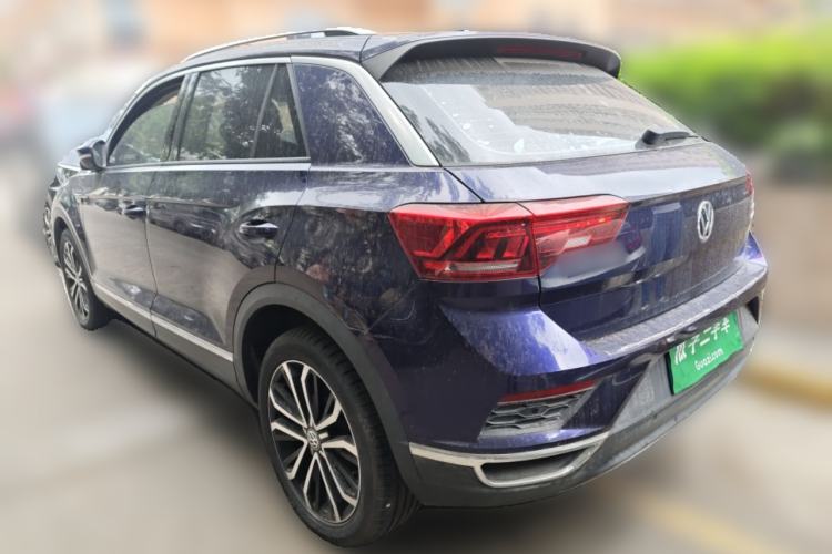 Used Volkswagen T-ROC 2019 280TSI DSG Two-Wheel Drive Comfort Version China VI Standard Rear Left 45 Deg
