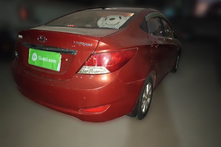 Used Hyundai Verna (older generation) 2010 Sedan 1.4L Manual Comfort GS Rear Right 45 Deg
