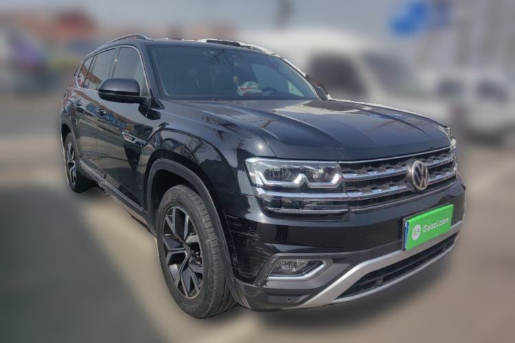 Used Volkswagen Teramont 2019 380TSI Four-Wheel Drive Luxury Version China V Standard Front Right 45 Deg