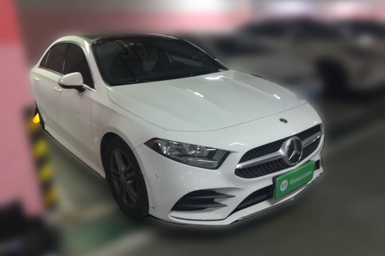Used Mercedes-Benz A-Class 2020 Second Facelift A 180 L Sport Sedan Front Right 45 Deg