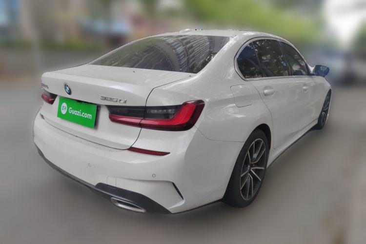 Used BMW 3 Series 2022 Updated 325Li M Sport Package Rear Right 45 Deg