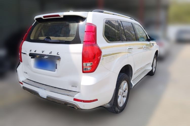 Used Haval H9 2015 2.0T Four-Wheel Drive Luxury 7-Seater Rear Right 45 Deg
