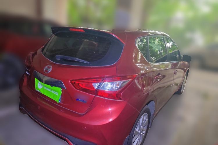 Used Nissan Tiida 2016 1.6L CVT Cool Dynamic Edition Rear Right 45 Deg