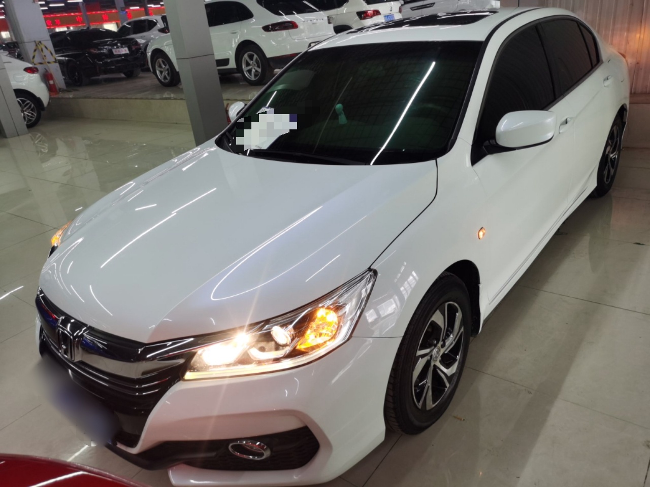 تحت مقدمة السيارة