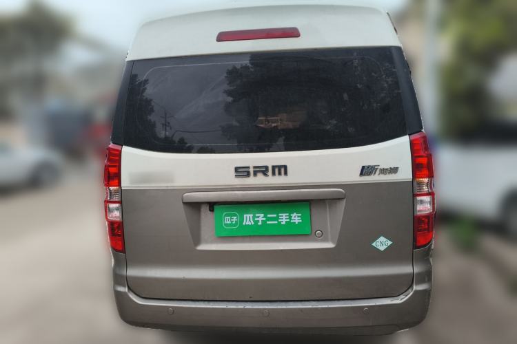 Used Jinbei New Hiace X30L CNG 2023 70L CNG Wealth Edition 6/7-seater Bus Non-Air-Conditioned Model SWCC15M