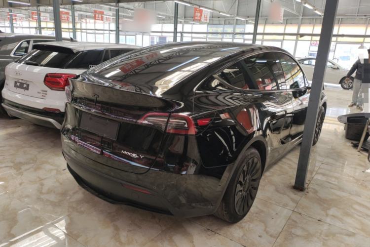 Used Tesla Model Y 2022 Revised Version Rear-Wheel Drive Rear Right 45 Deg