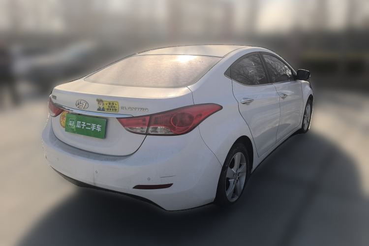 Used Hyundai Elantra (5th Generation / Langdong) 2013 1.6L Automatic Leading Model Rear Right 45 Deg