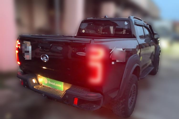 Used Great Wall Poer 2020 2.0T Off-Road Edition Automatic Diesel 4x4 High-End Version GW4D20M Rear Right 45 Deg