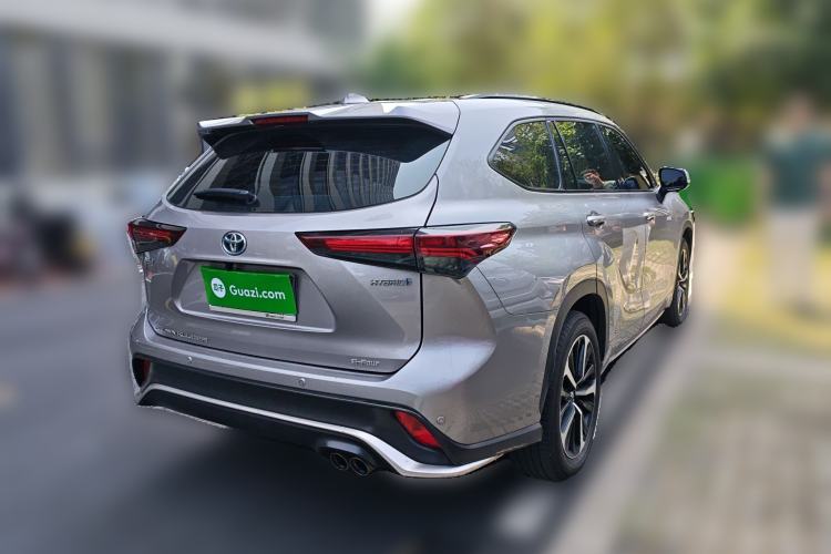 Used Toyota Crown Kluger 2023 2.5L HEV Four-Wheel Drive Luxury Edition Rear Right 45 Deg