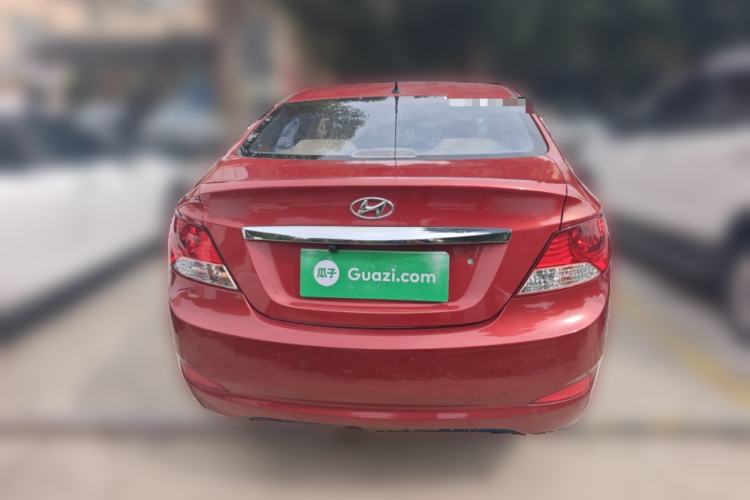 Used Hyundai Verna (older generation) 2010 Sedan 1.4L Manual Comfort GS Rear