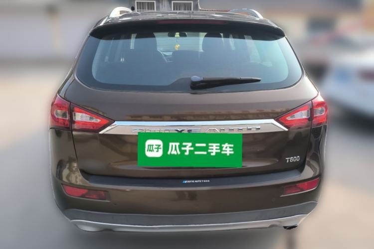 Used Zotye T600 2015 1.5T Manual Luxury Model Rear