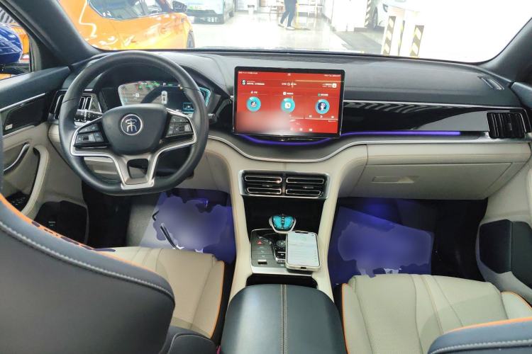 Used BYD Song PLUS New Energy 2021 DM-i 110KM Flagship PLUS Center Console