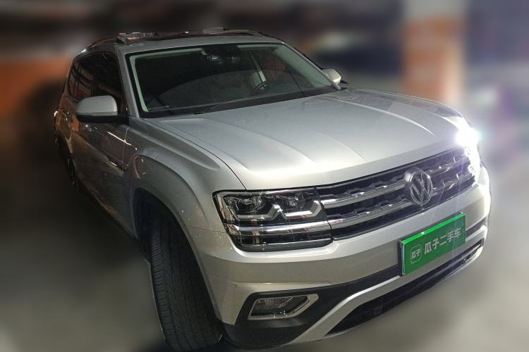 Used Volkswagen Teramont 2017 380TSI Four-Wheel Drive Luxury Edition Front Right 45 Deg