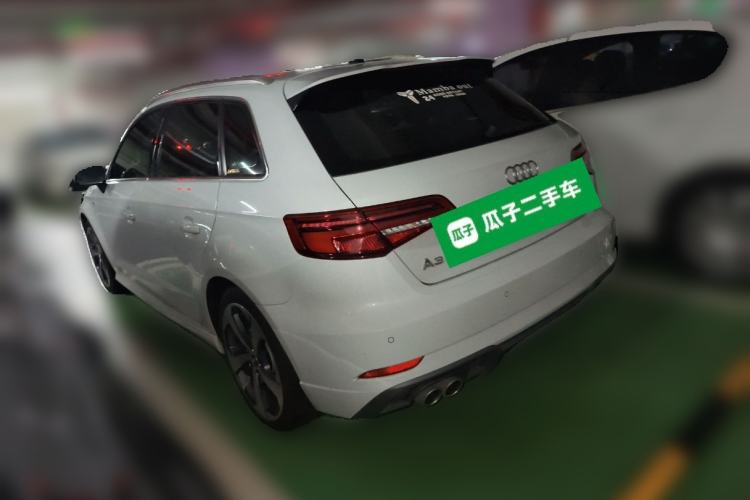 Used Audi A3 2020 Sportback 35 TFSI Sporty Model China VI Rear Left 45 Deg