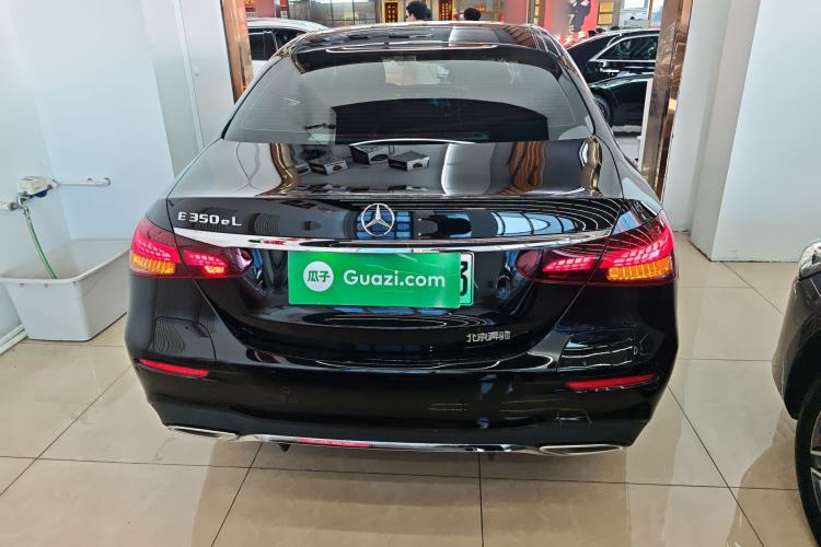 Used Mercedes-Benz E-Class New Energy 2023 E 350 e L Plug-in Hybrid Sports Sedan Rear