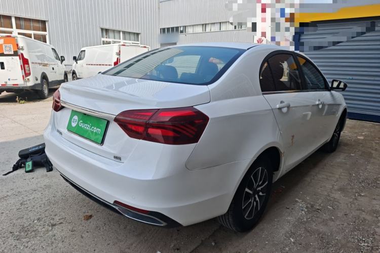 Used Geely Auto Emgrand 2019 Leading Edition 1.5L Manual Luxury Model China VI Standard Rear Right 45 Deg
