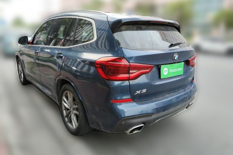 Used BMW X3 2020 xDrive25i M Sport Package Rear Left 45 Deg