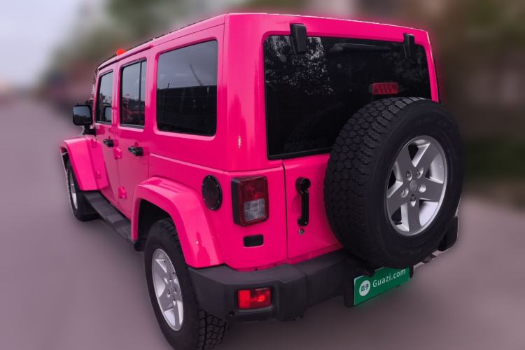 Used Jeep Wrangler 2011 3.8L Sahara Four-Door Edition Rear Left 45 Deg