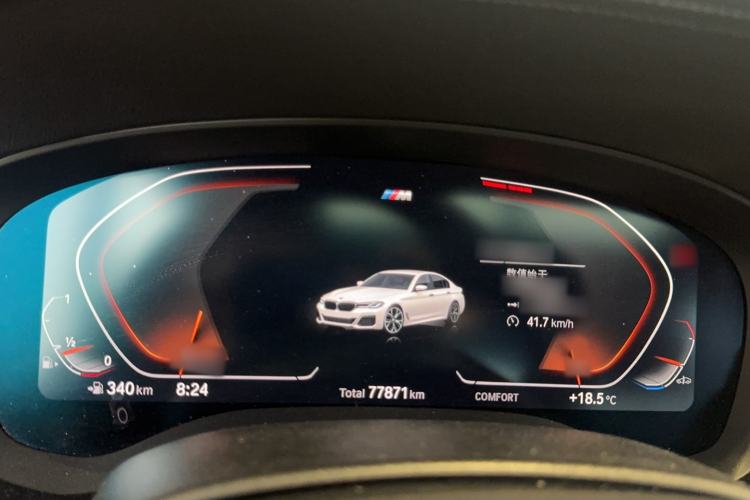 Used BMW 5 Series 2022 Restyled 525Li M Sport Package Instrument Cluster