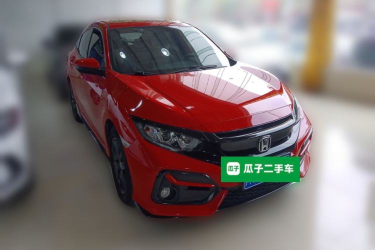Used Honda Civic 2021 HATCHBACK 220TURBO CVT New Trendsetter Front Right 45 Deg