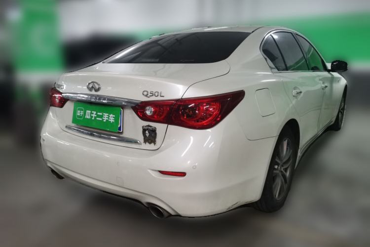 Used Infiniti Q50L 2016 2.0T Enjoyment Edition Rear Right 45 Deg