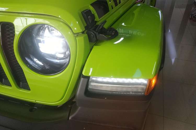 Used Jeep Wrangler 2022 2.0T High-Altitude Alaska Aurora Green Special Edition
