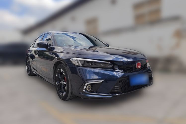 Used Honda Civic 2022 240TURBO CVT Dynamic Edition Front Right 45 Deg