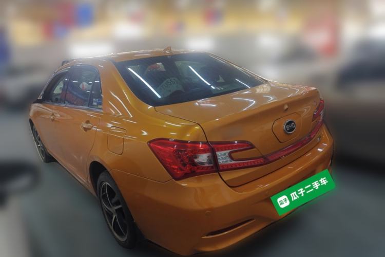 Used BYD Qin New Energy 2014 1.5T Cool Black Knight Flagship Model Rear Left 45 Deg