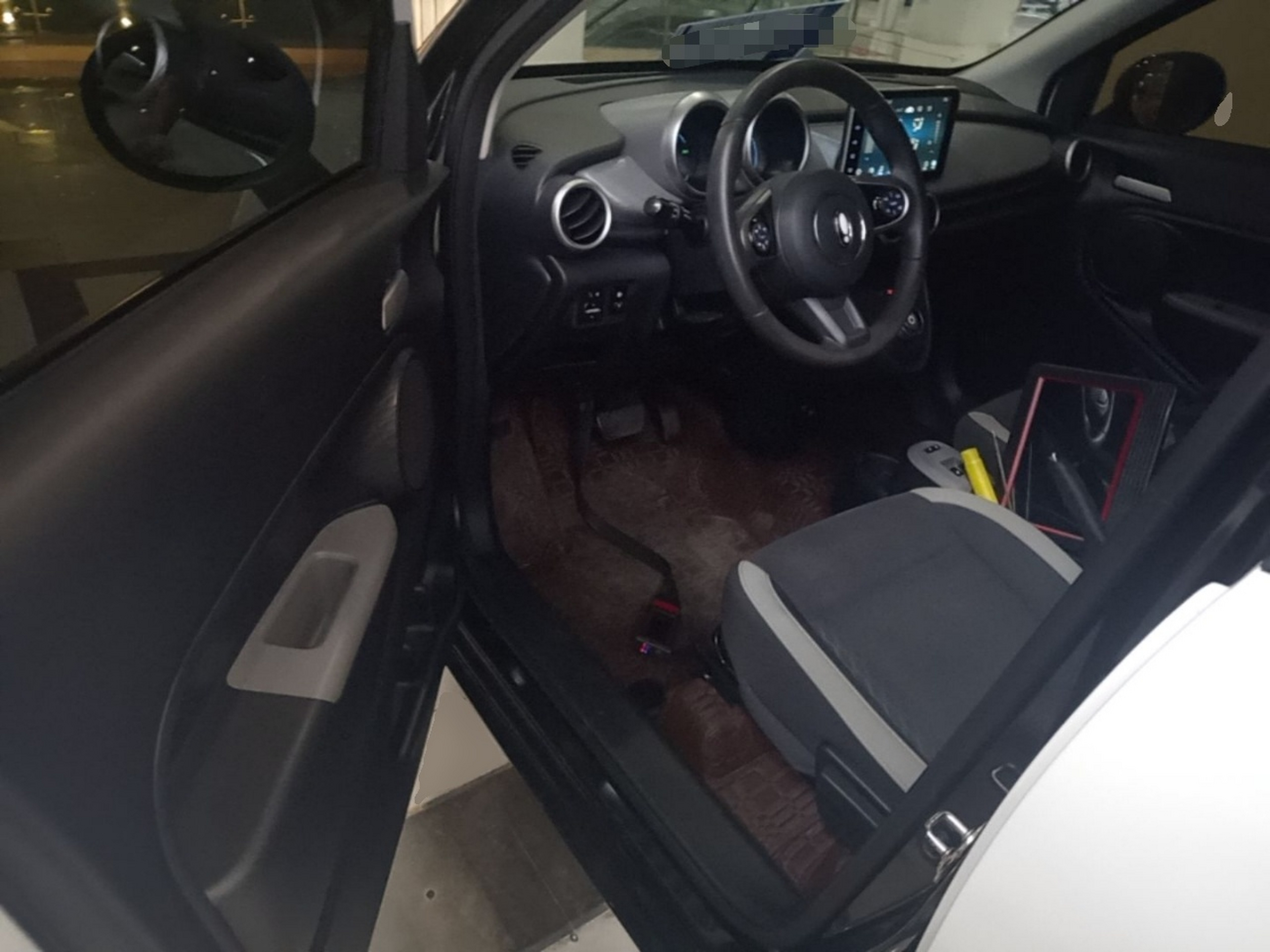 Avant de la voiture