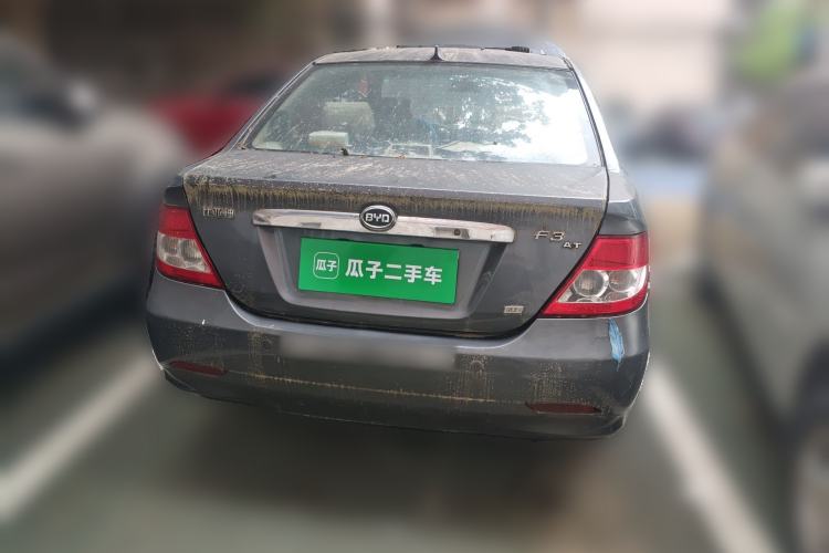 Used BYD F3 2009 1.6L Smart Platinum Edition Automatic Model Rear