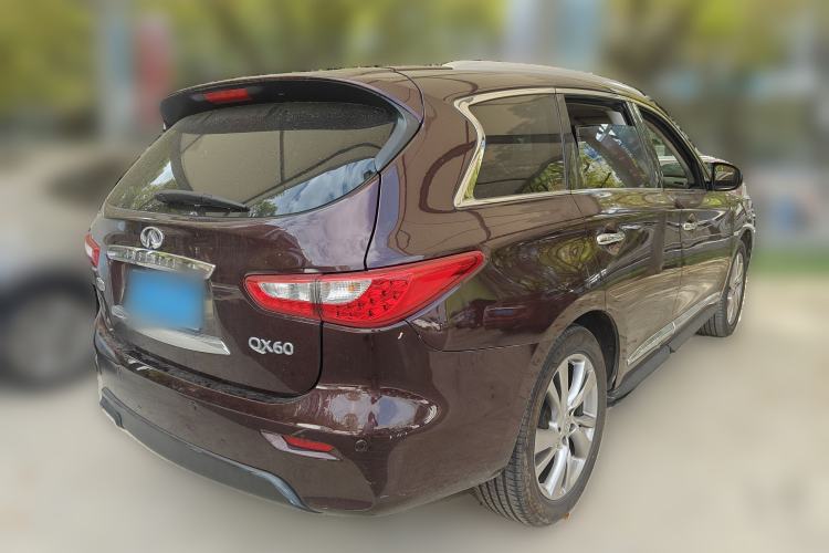 Used Infiniti QX60 2014 3.5L Four-Wheel Drive All-Terrain Version Rear Right 45 Deg